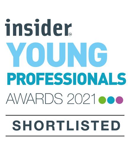 Peter Barkley shortlisted for Young Professionals…