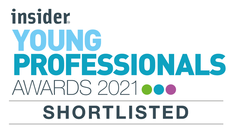 Peter Barkley shortlisted for Young Professionals Award